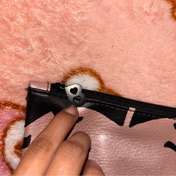 Y2K Betty boop black sequined Makeup Bag Ipsy - Picture 3 of 4